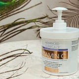 Advanced Clinicals Crème pour le visage et le corps à la vitamine C - 500 g