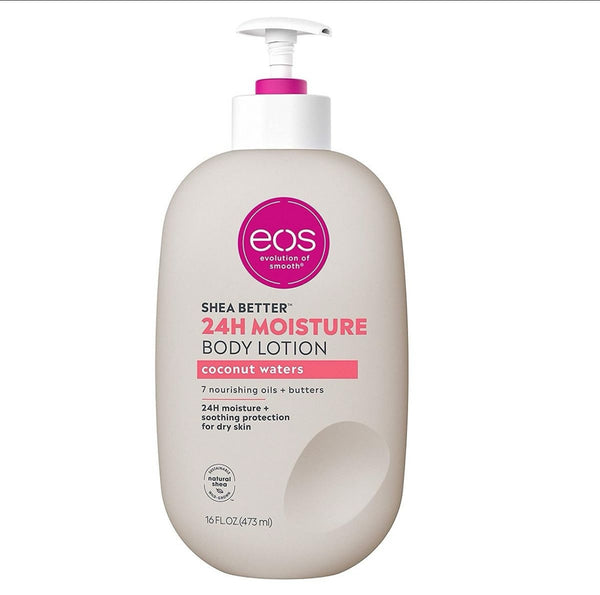 Eos – Lotion Corporelle au Beurre de Karité et à l’Eau de Coco – 473 ml