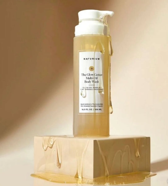 Naturium – Gel Douche booster d’éclat pour le corps  Multi-Huiles – 500 ml