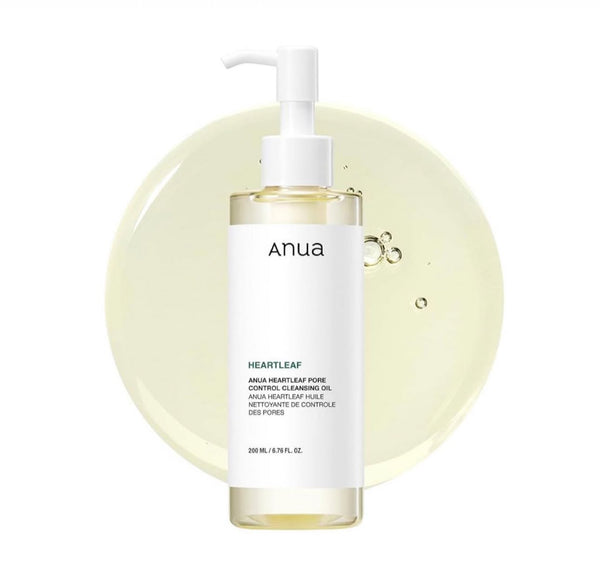 Anua – Huile Démaquillante au Heartleaf pour le Contrôle des Pores – 200 ml