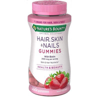 Nature's Bounty Biotin for Hair, Nail and Skin Health - 165 Gummies 