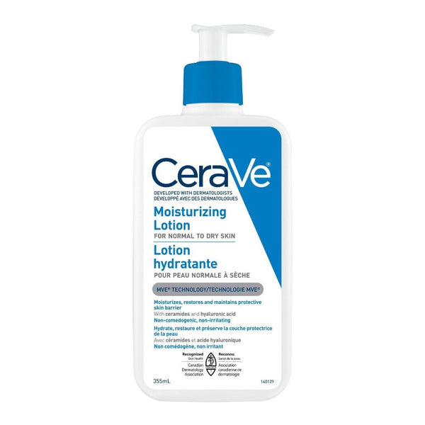 CeraVe Lotion hydratante  enrichies aux ceramides 355 ml - The Skincare eshop