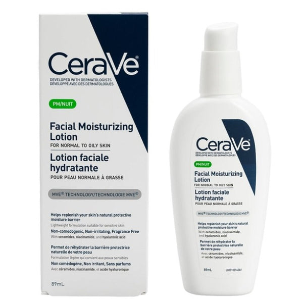 CeraVe Lotion faciale hydratante nuit - 87 ml - The Skincare eshop