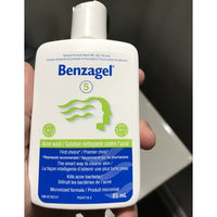 benzagel solution anti acné au peroxyde de benzoyle 5%-85 ml