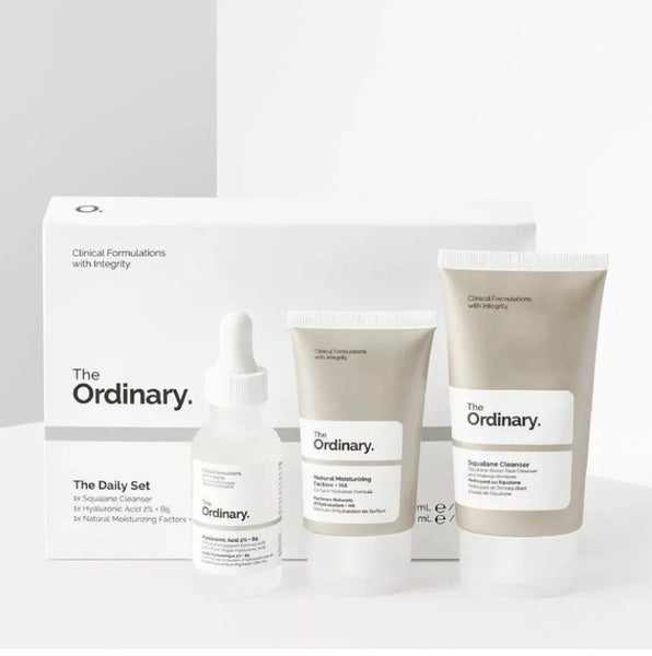 The Ordinary Set for a simplified daily routine 